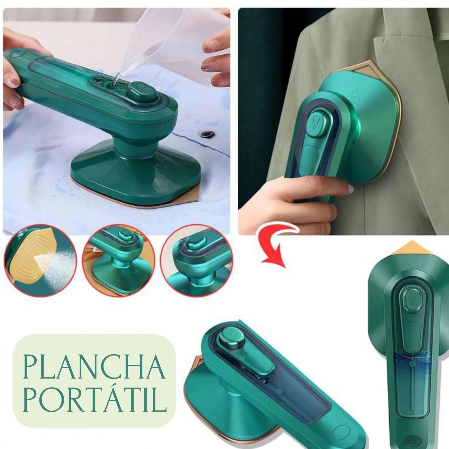 ⭐ MINI PLANCHA VAPOR