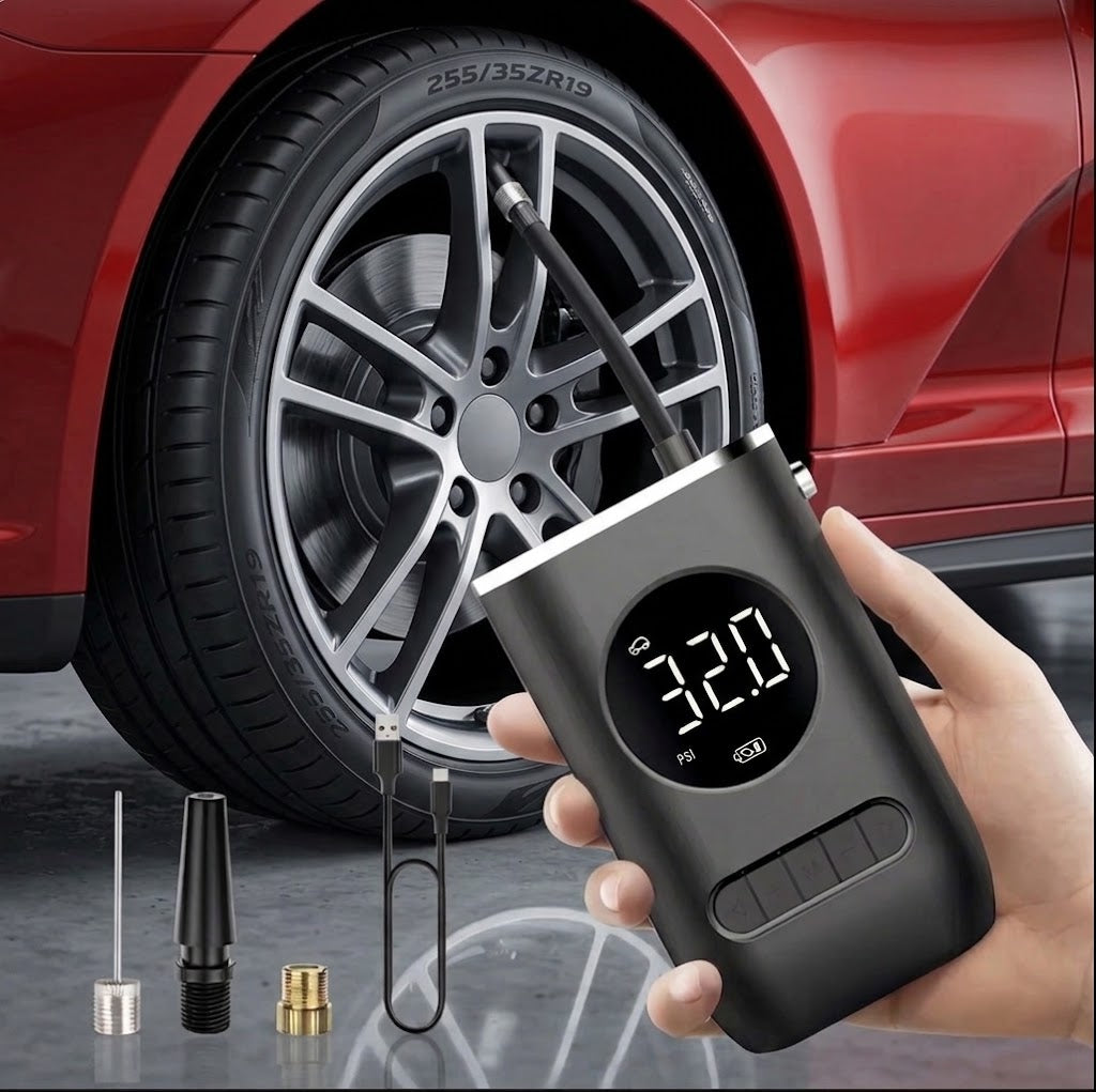 Mini Compresor de aire eléctrico portátil