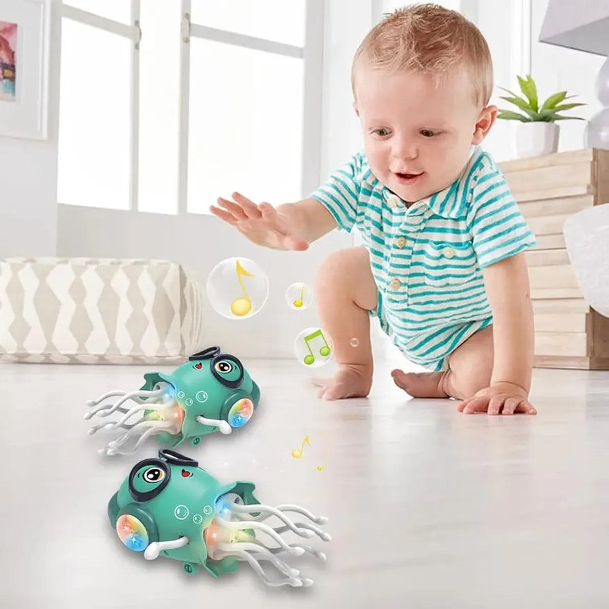 Pulpo Bailarín Infantil interactivo musical